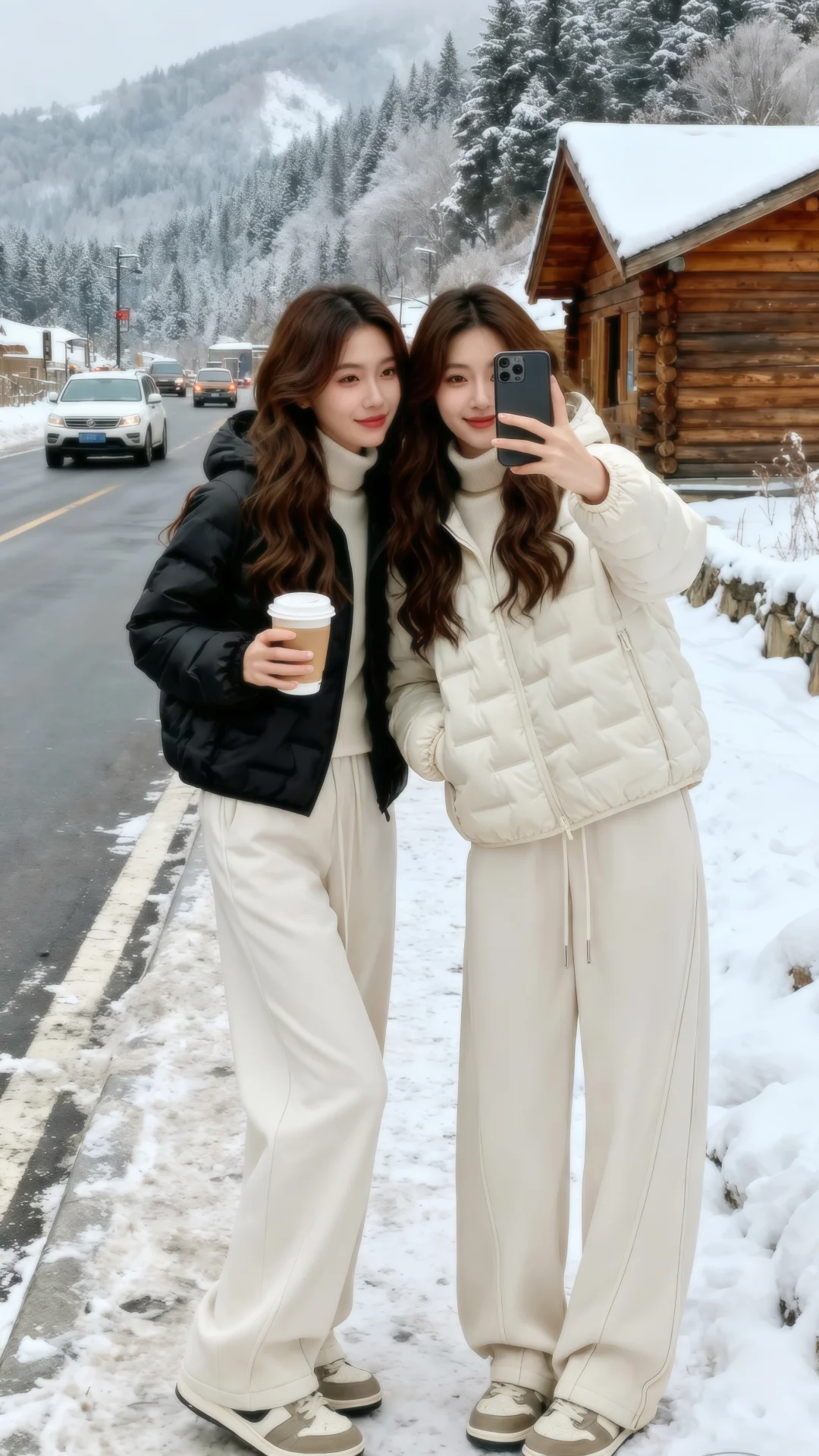 冬天的氛围感、保暖又好看、羽绒服篇～