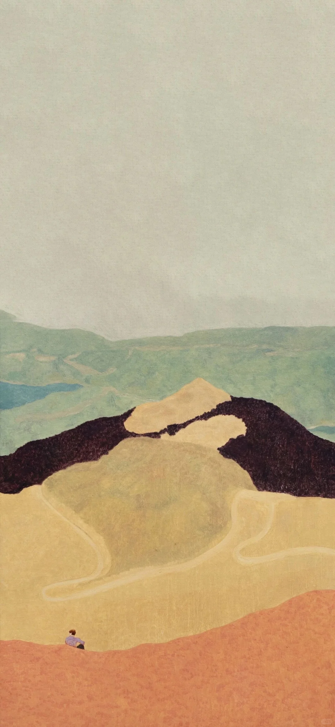 慵懒氛围感的手机壁纸