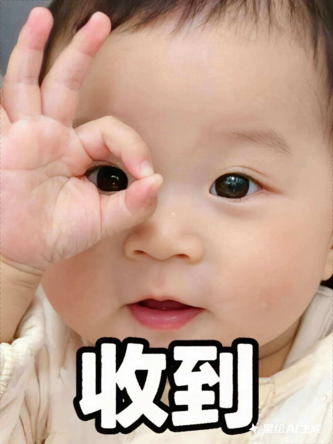 分分钟学会AI制作宝宝表情包