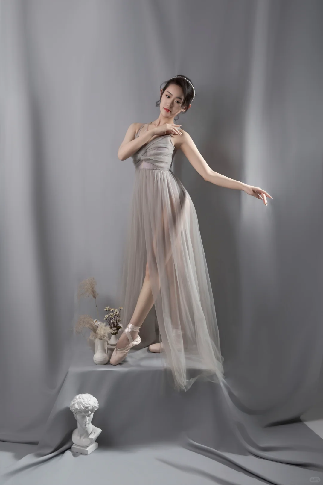 舞蹈写真 📷看，我把自己跳进了一幅画里