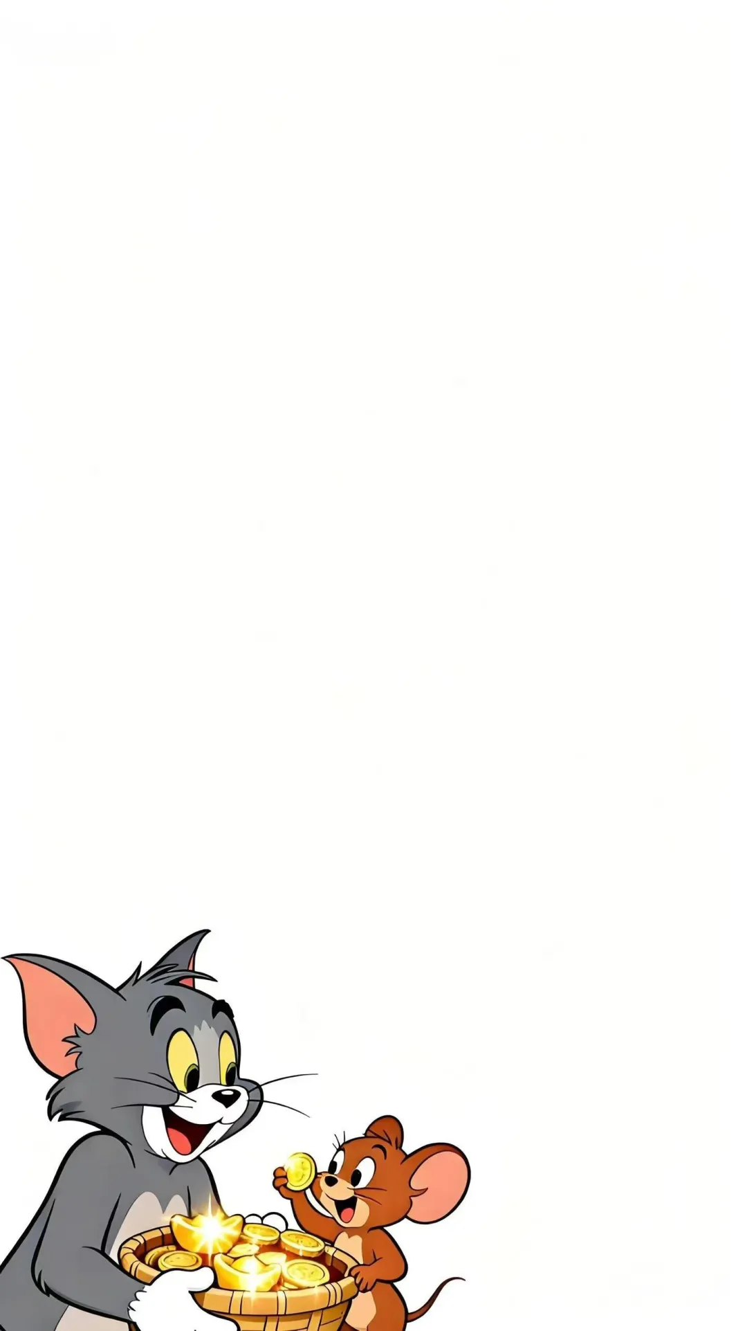 猫和老鼠接金壁纸