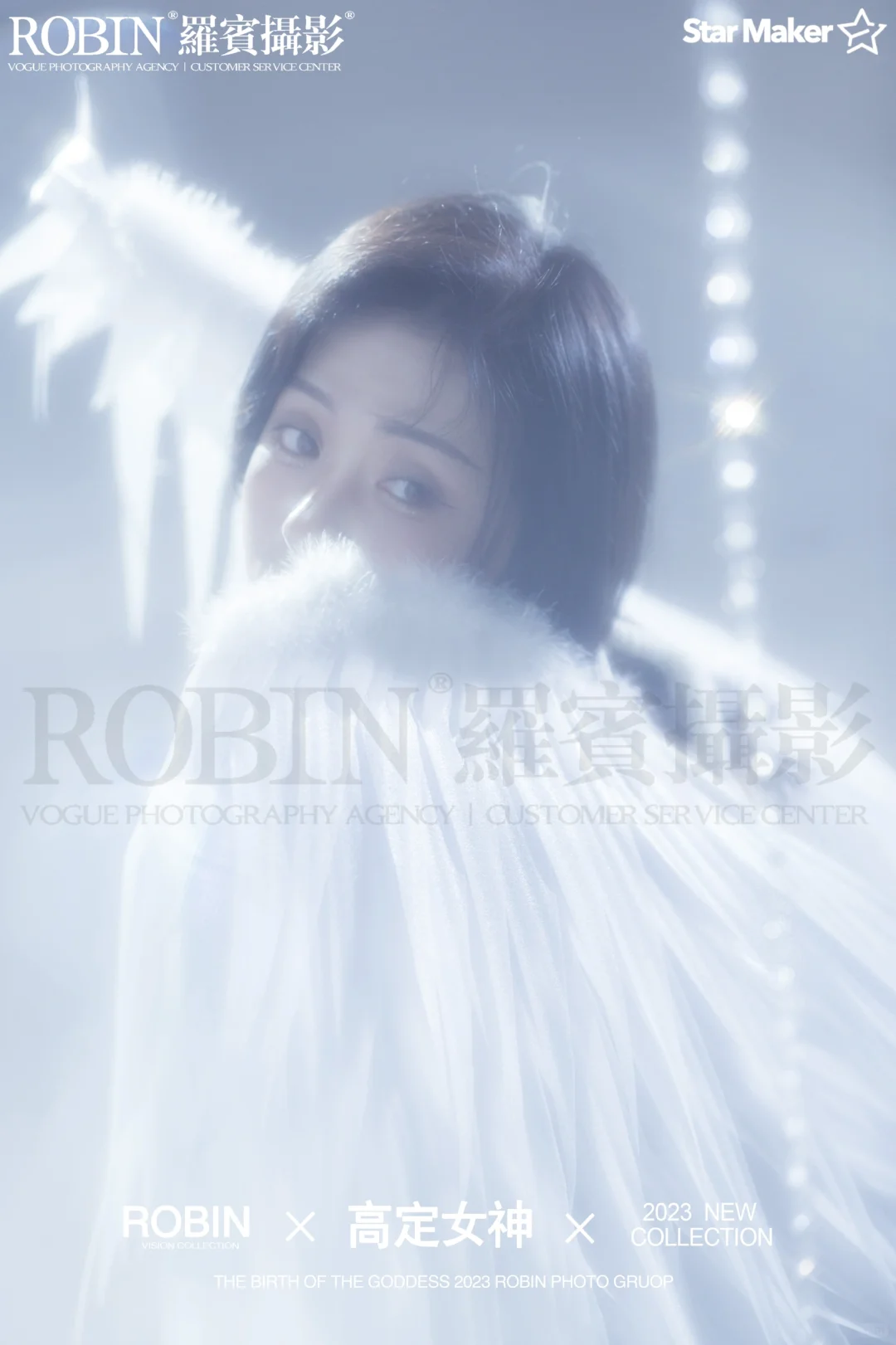 女神降临，梦幻天使之翼 | 唐山高定女神写真