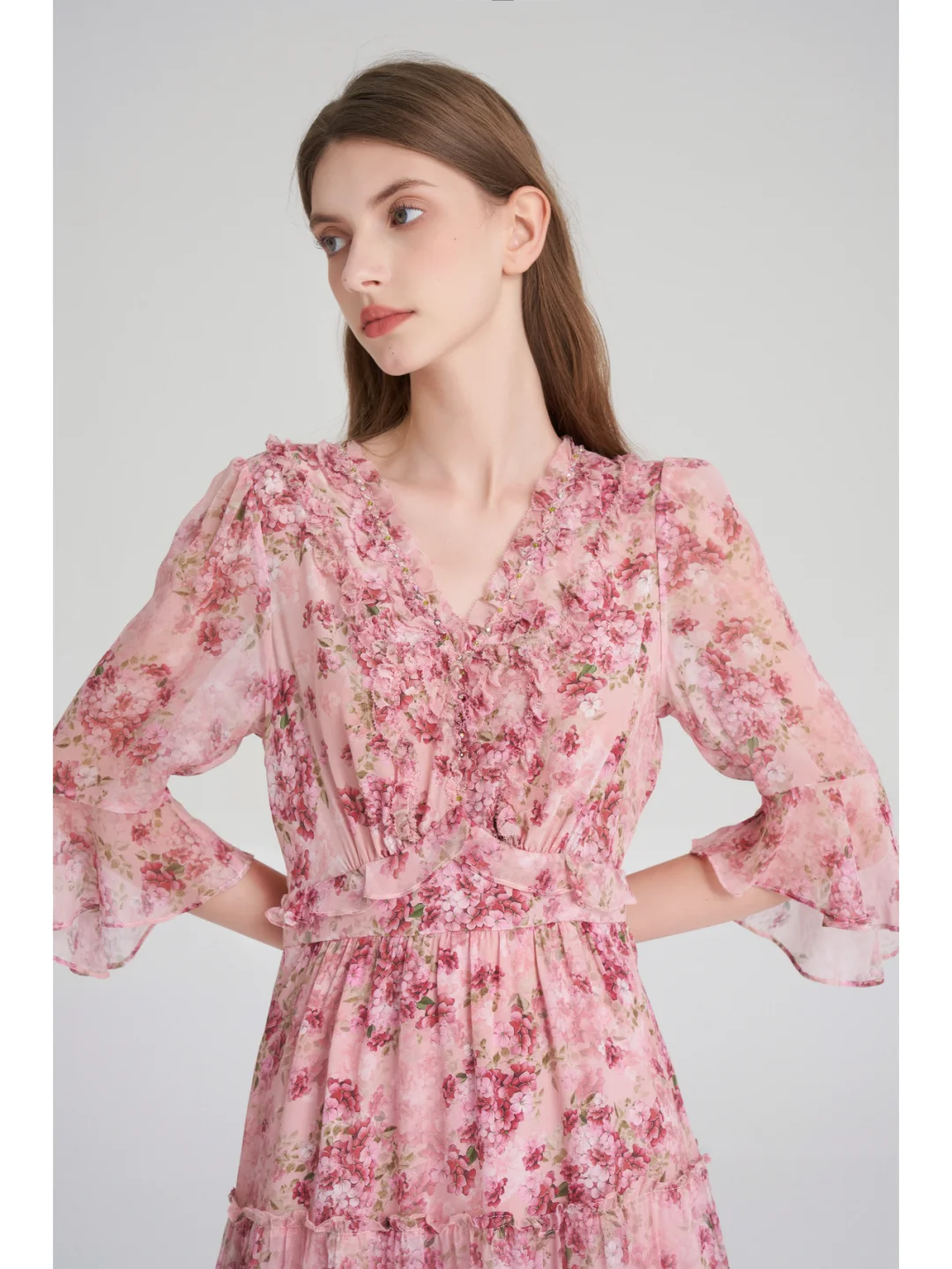 做自己的缪斯💃这是什么法式风情大美女裙