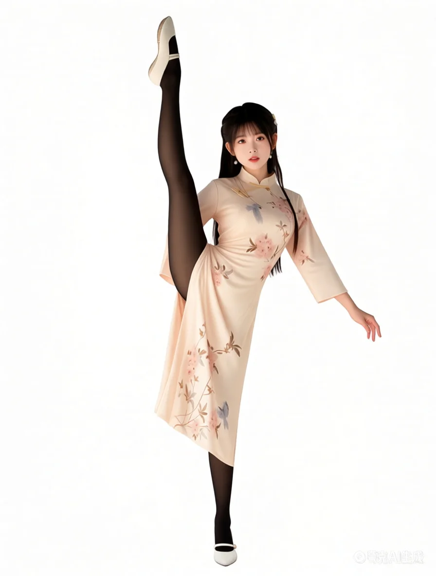 旗袍什么颜色丝袜好看