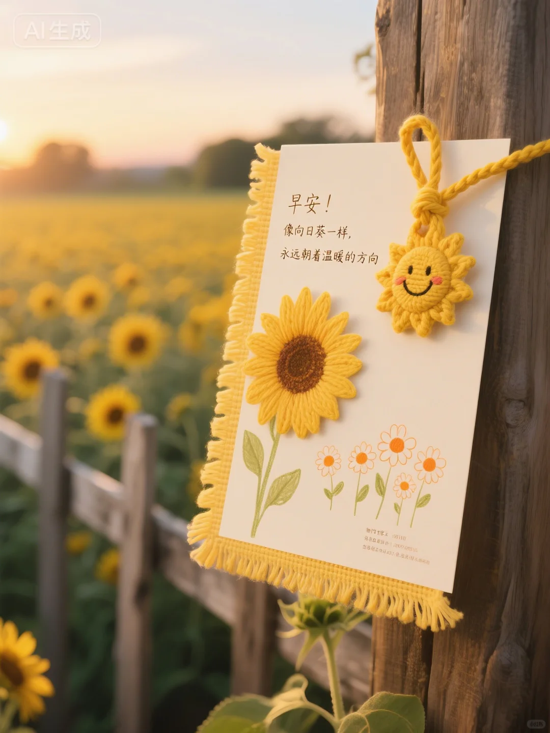 📝໑ຼ₂₀₂₅/₁₁.₀₇✨早安 向日葵织就的温暖晨语