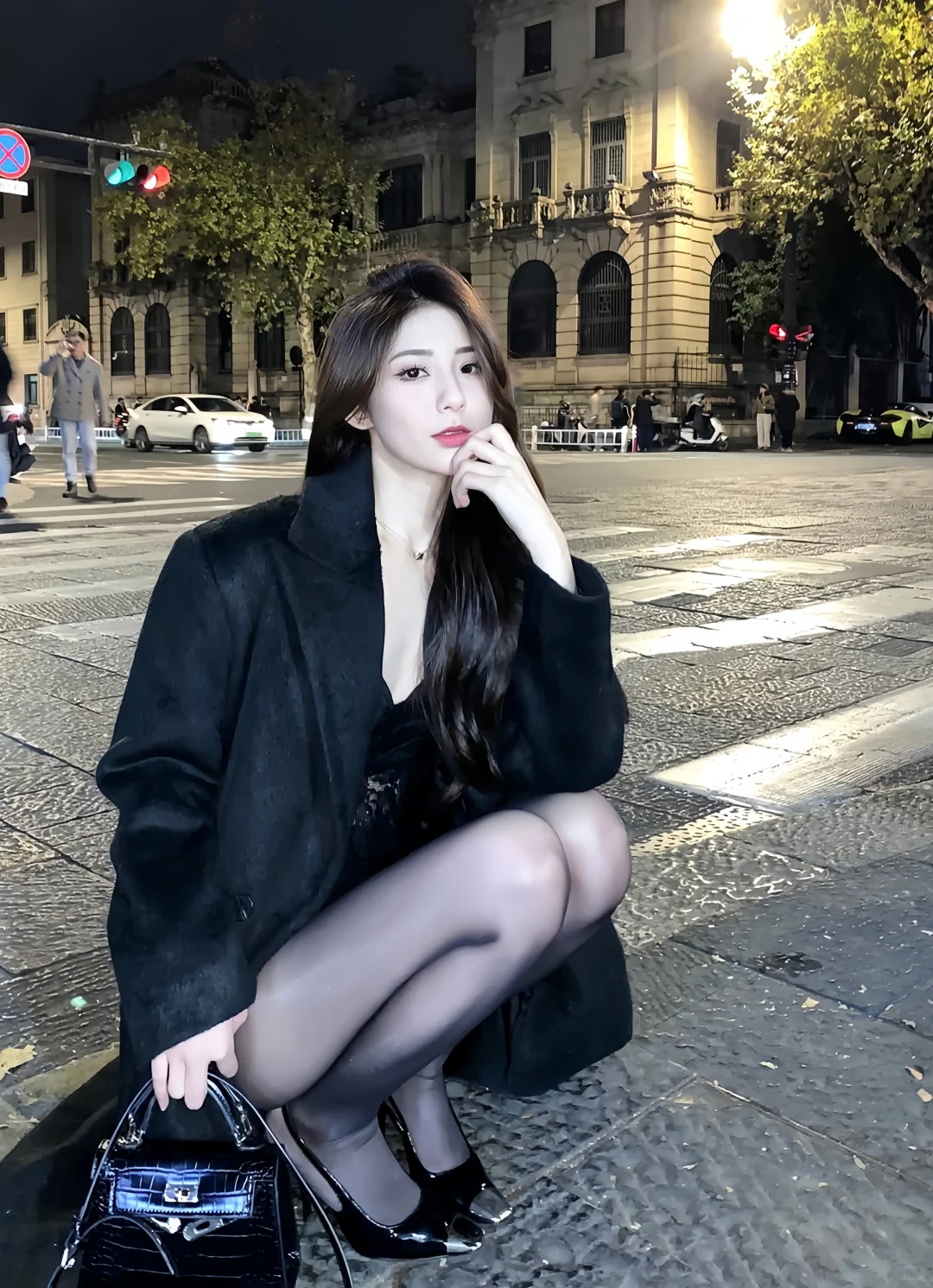 喜欢这种又飒又性感的感觉🖤