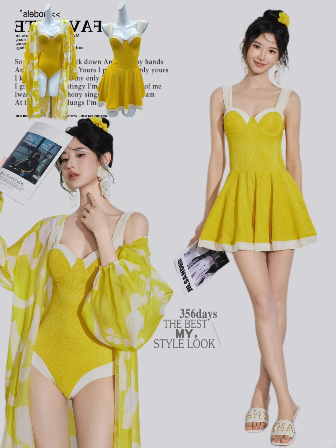 绝美度假比基尼分享｜美到犯规的度假感