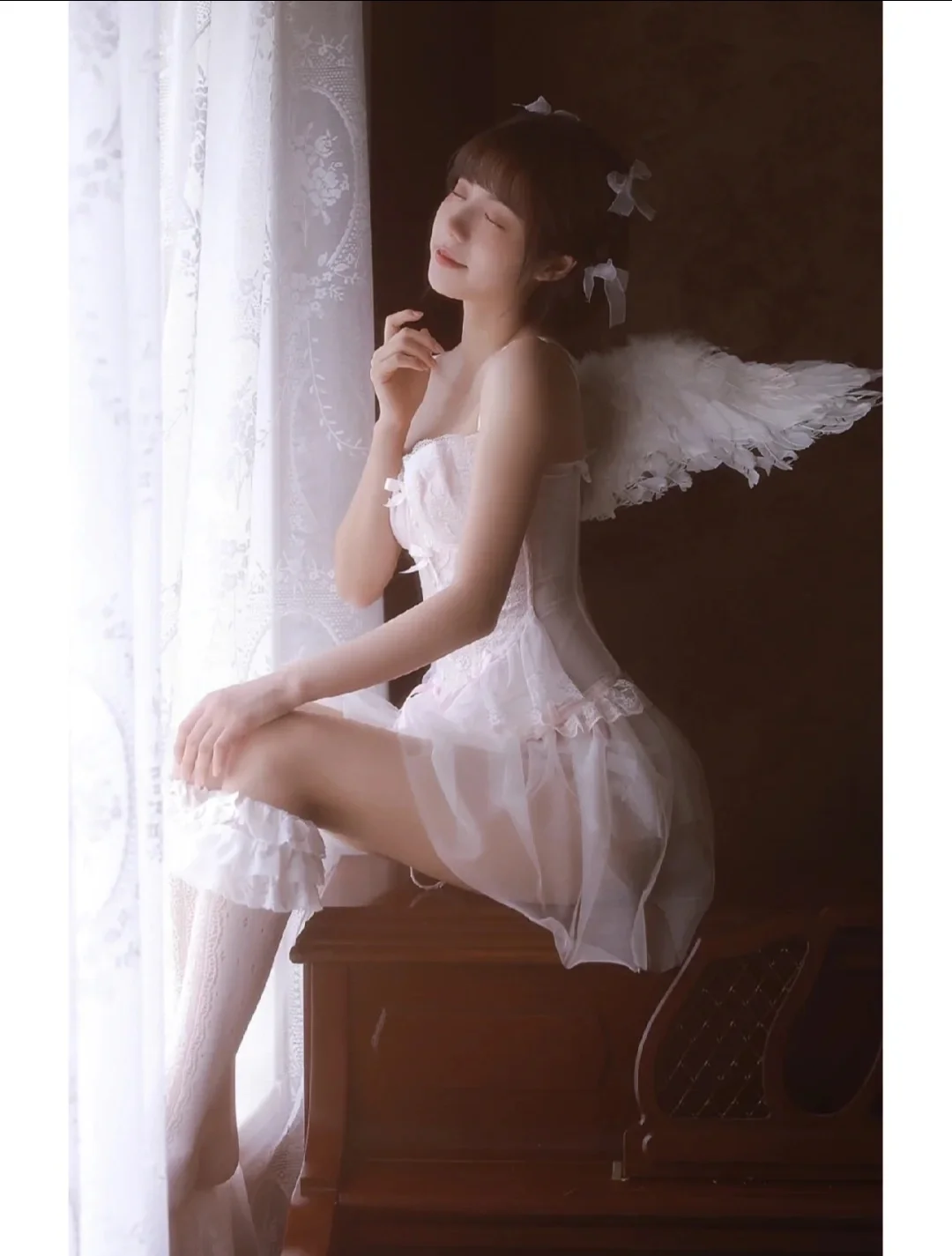 自由勇敢的少女天使👼｜天使写真