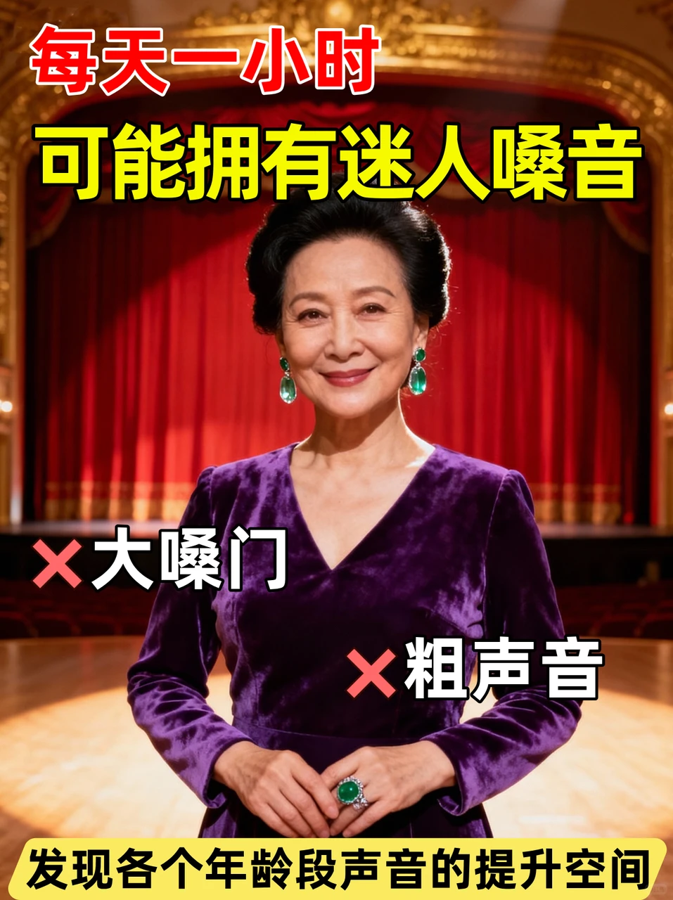 成为优雅女人第一步：声音美化