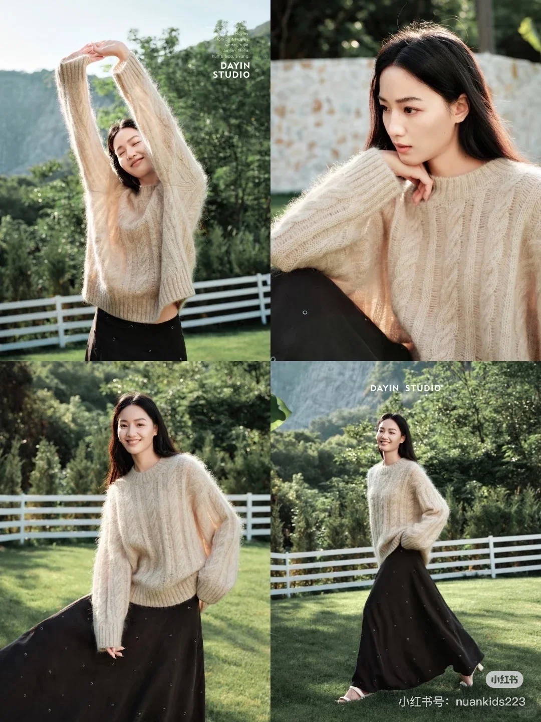 上海找模特去拍一组秋日氛围感写真