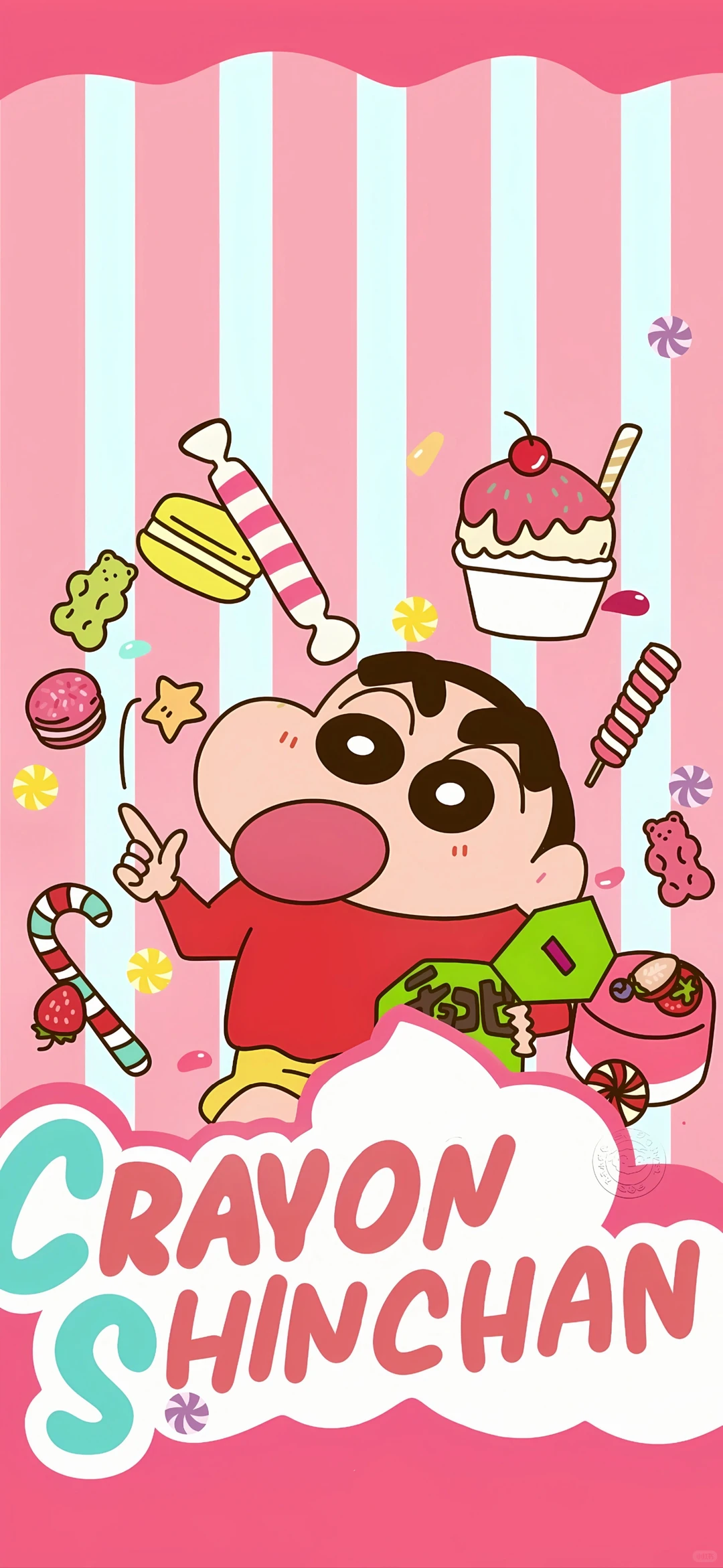 蜡笔小新高清无水印手机平板壁纸第十四弹