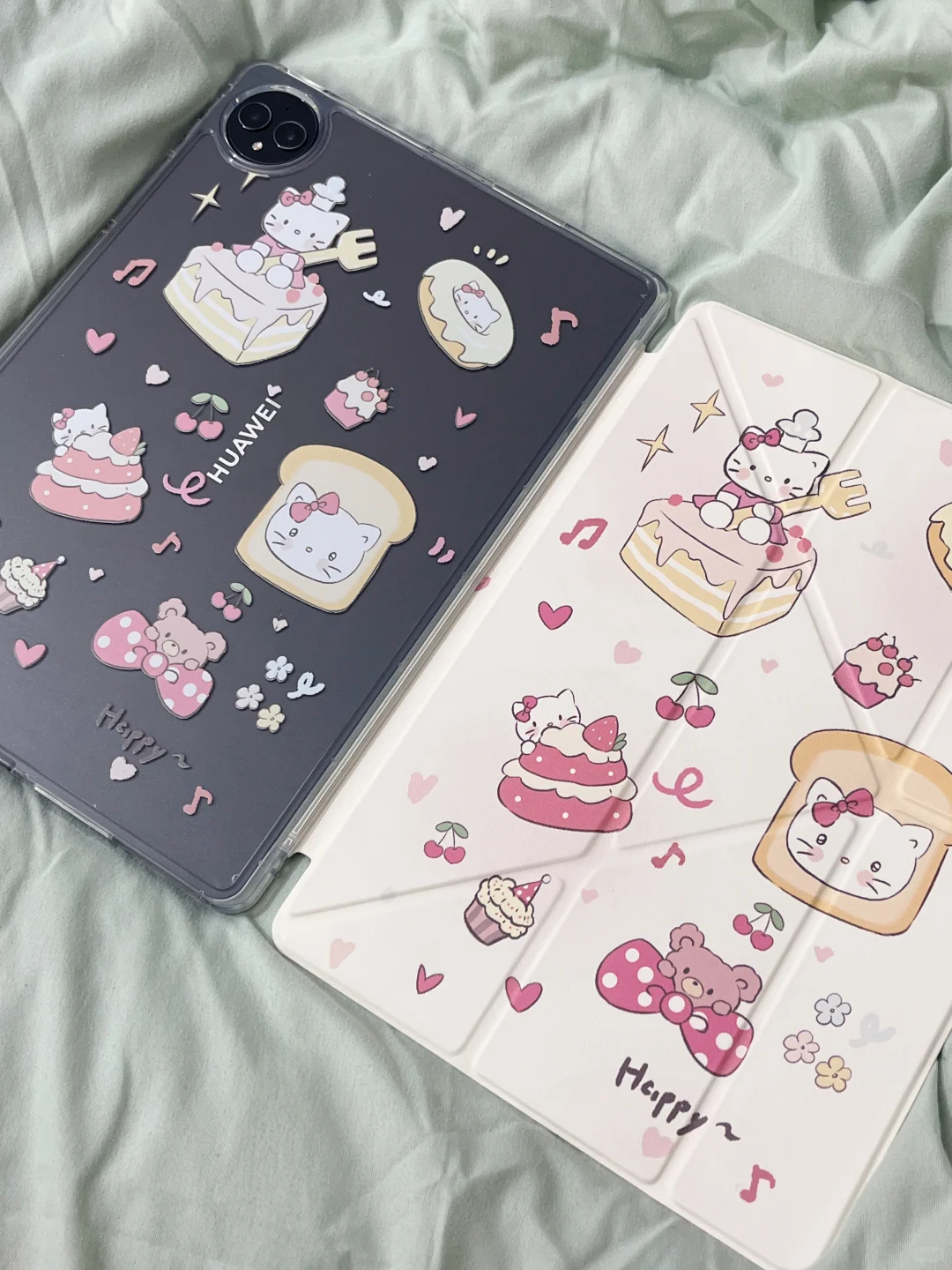 一整个爱住！我的平板穿上Hello Kitty甜品裙