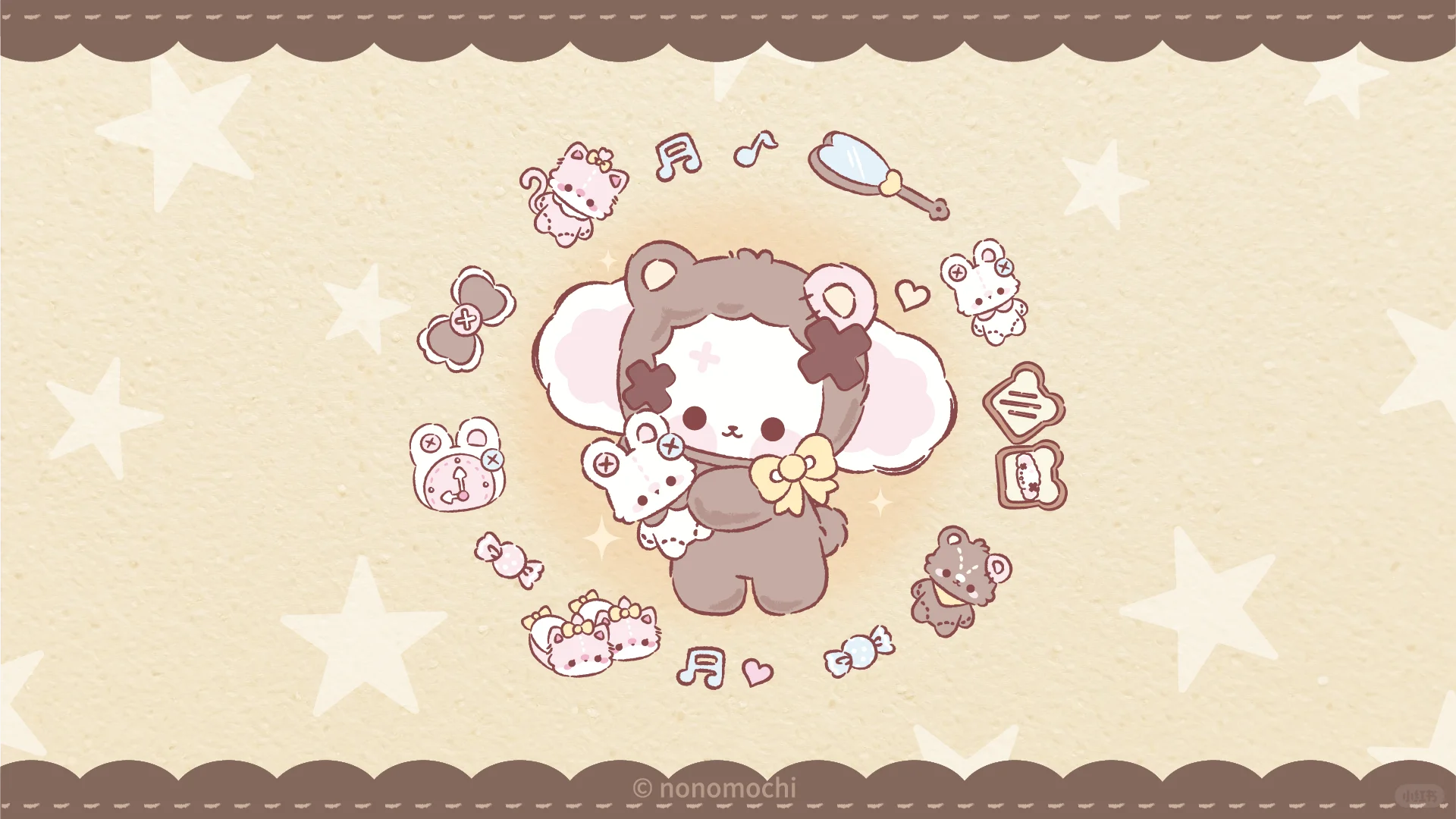 电脑壁纸✔秋冬毛绒小狗加载中☕