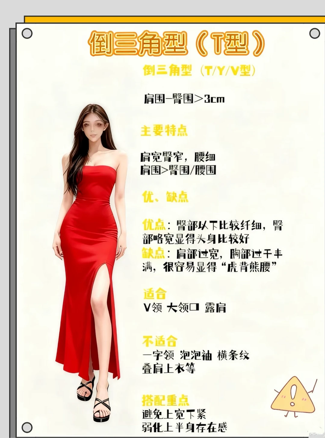 图解女性身材| 身材类型分辨❤️