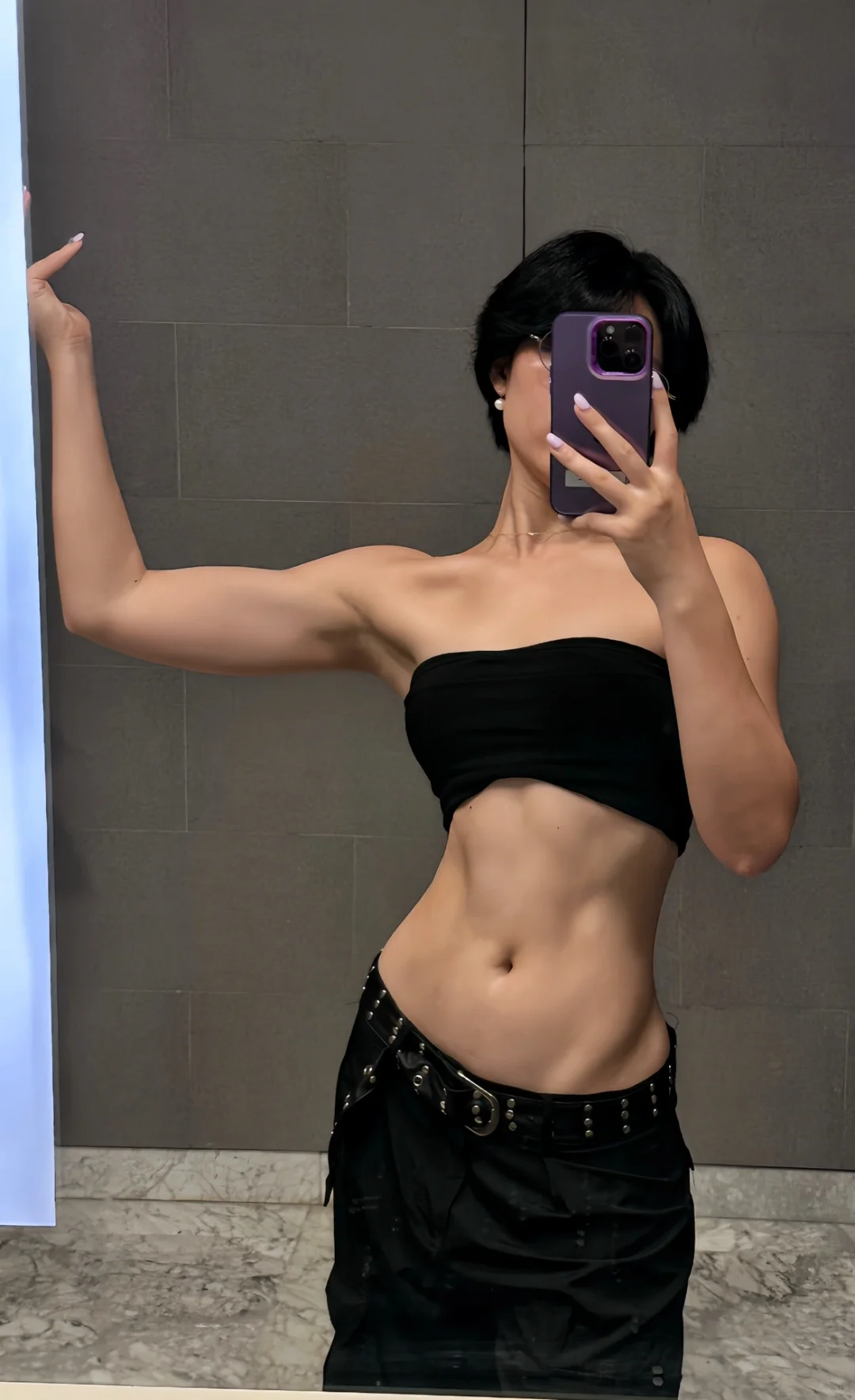 女人练一点肌肉怎么了