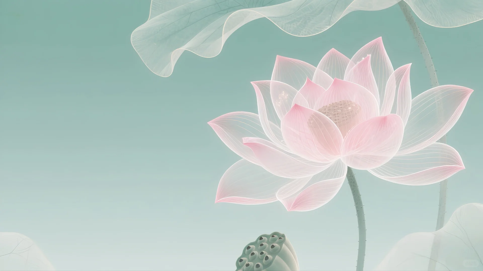 🪷电脑壁纸丨国风荷韵，好事莲莲