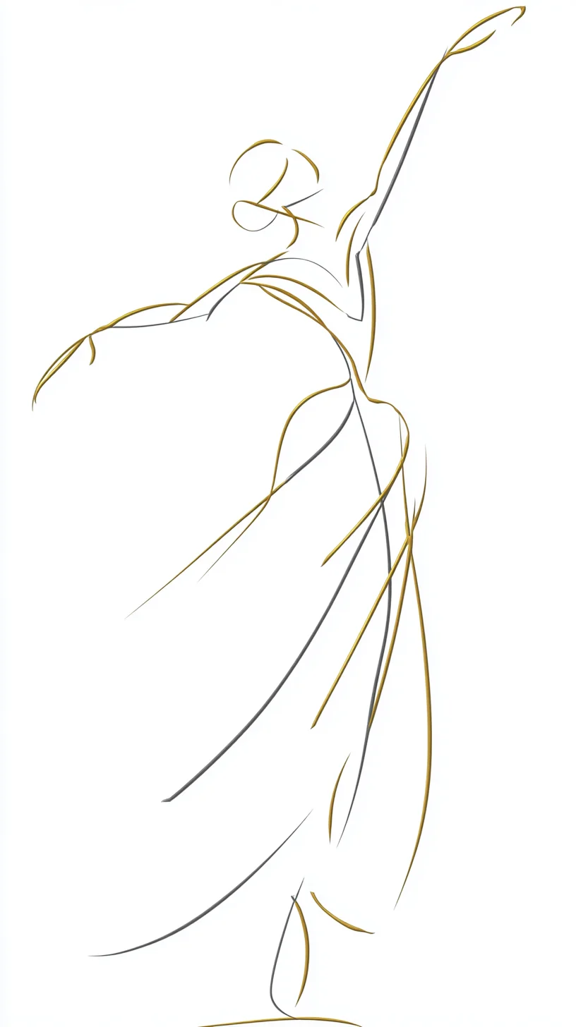 当线条开始舞蹈，灵魂也随之轻盈