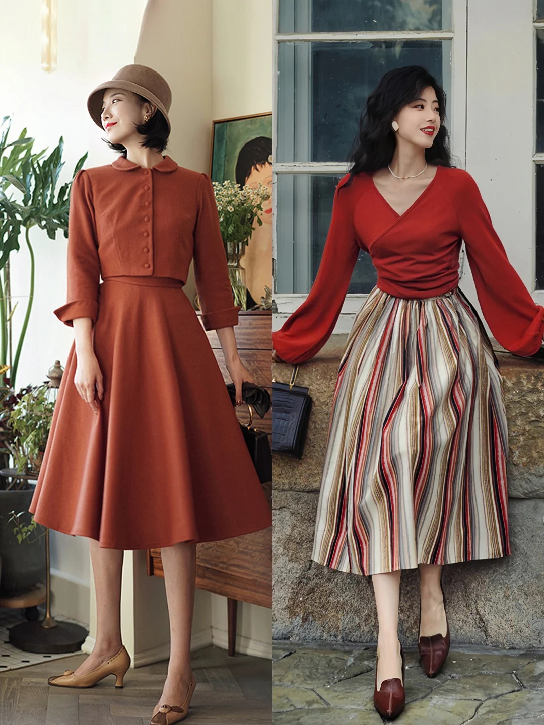 惊艳感拉满的红色📸惊艳热烈的红色系穿搭