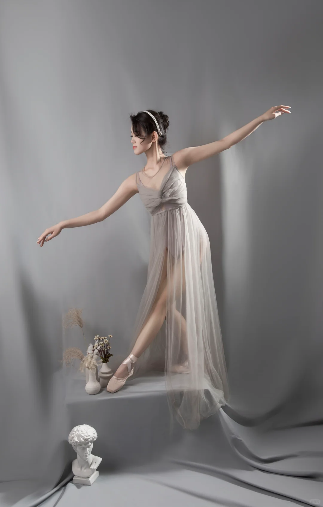 舞蹈写真 📷看，我把自己跳进了一幅画里