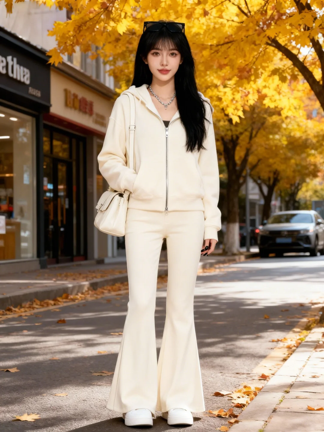 创意图片｜卫衣穿搭分享，留住秋天