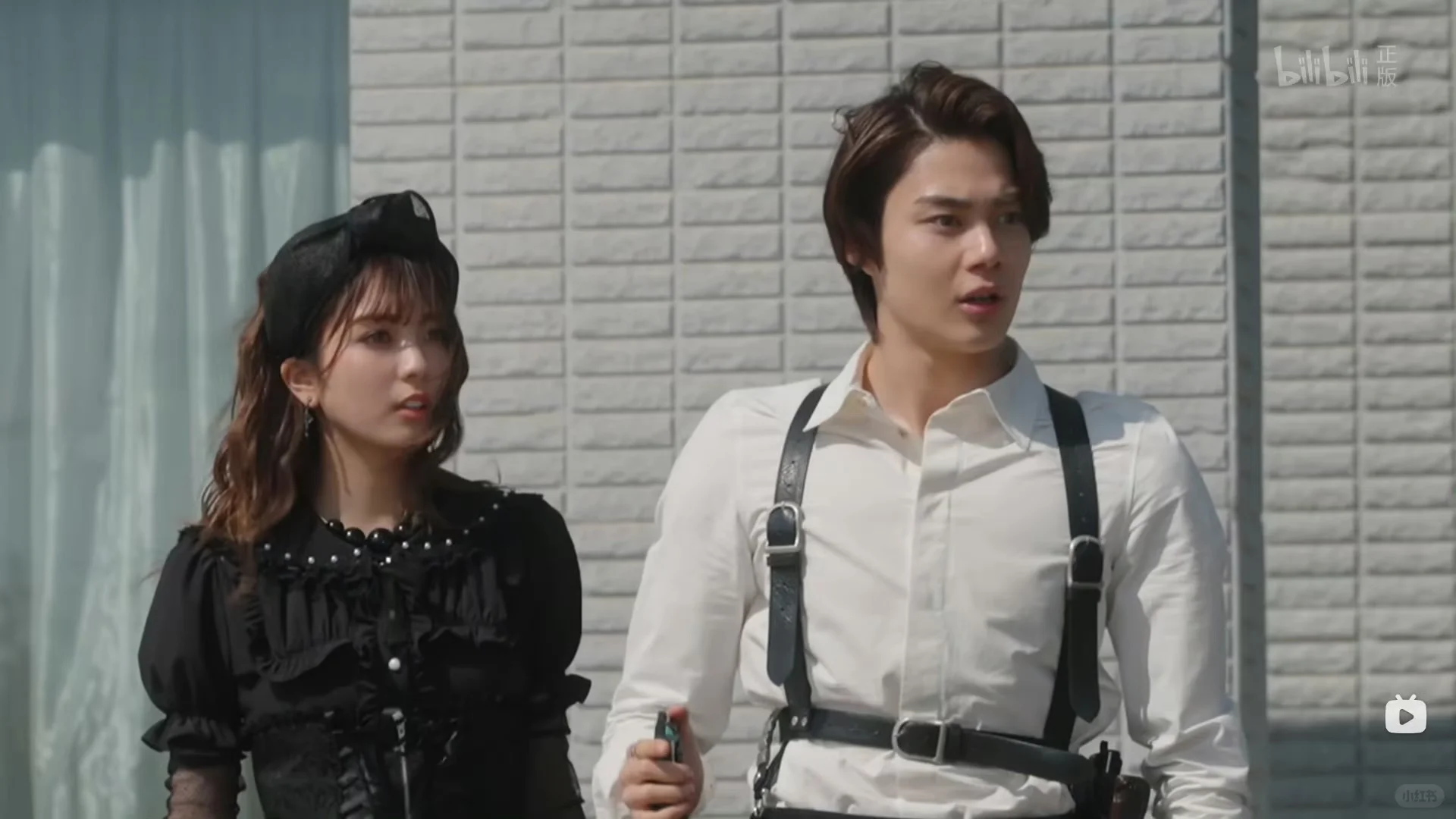 假面骑士ZZZ宁莫cp+宁梦黑裙白丝穿搭