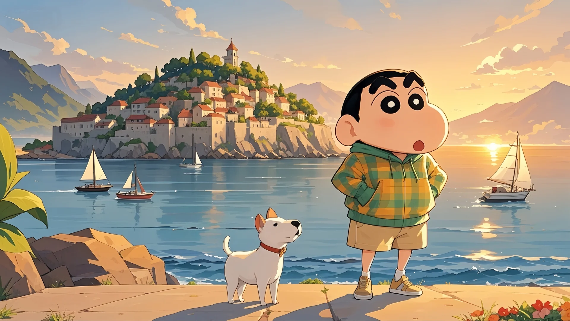 寄一片春日部，置于我的桌案[葡萄R][太阳R]