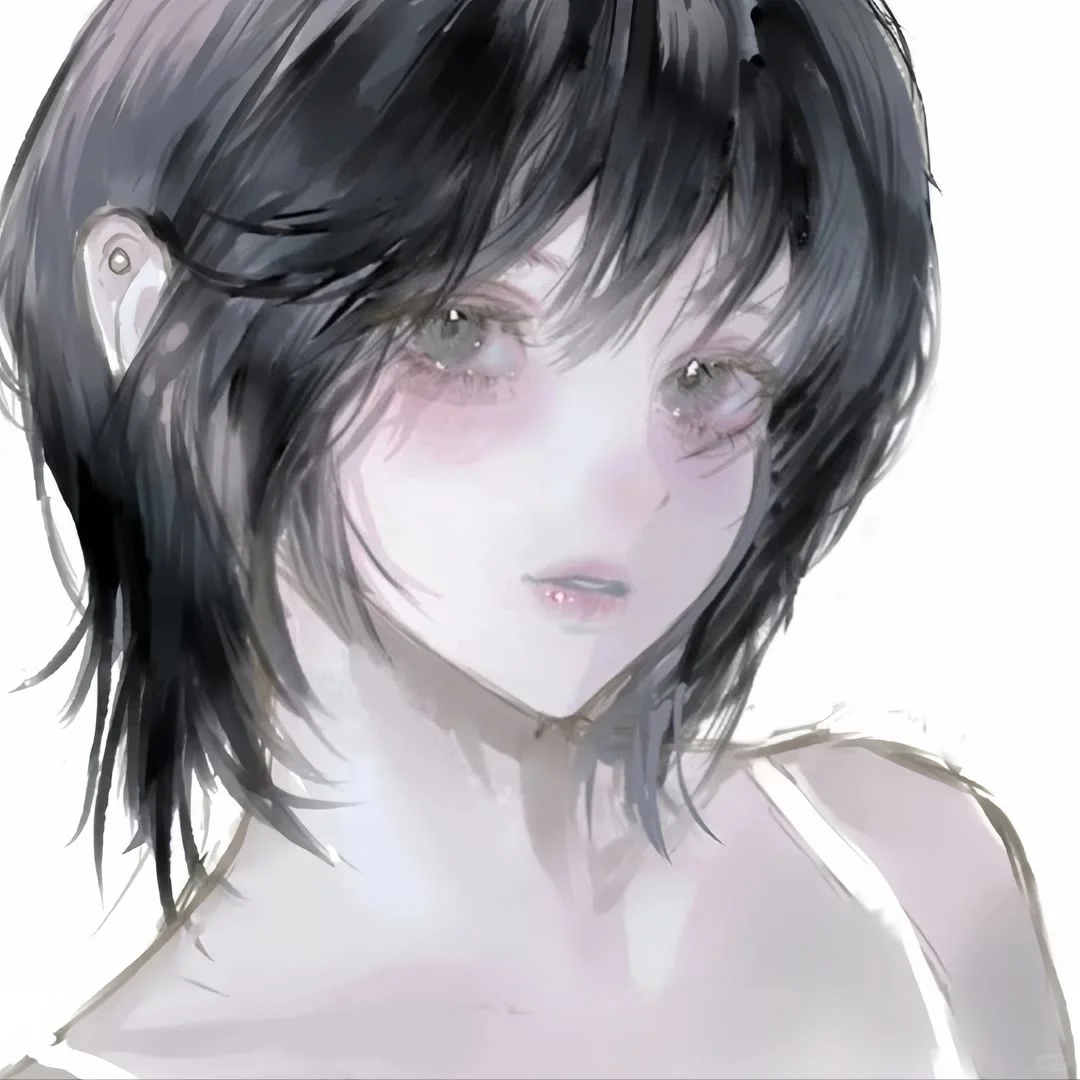 第一百七十八期⚪️线条感女生动漫头像