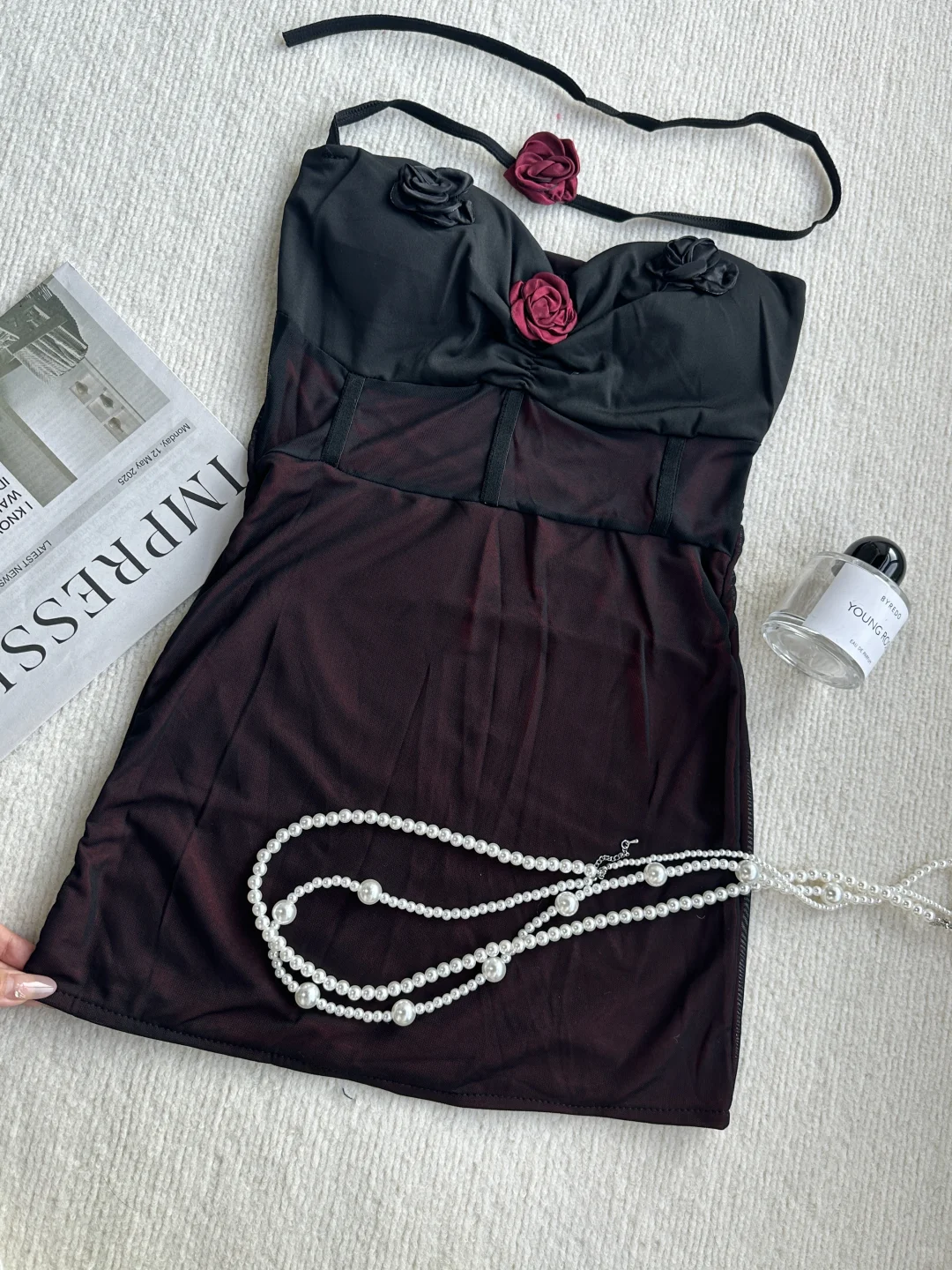 哇靠..这件包臀裙的钓系姐感真无人能及！