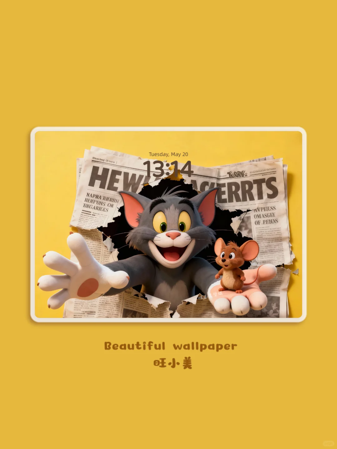 106:汤姆与杰瑞🧀平板壁纸