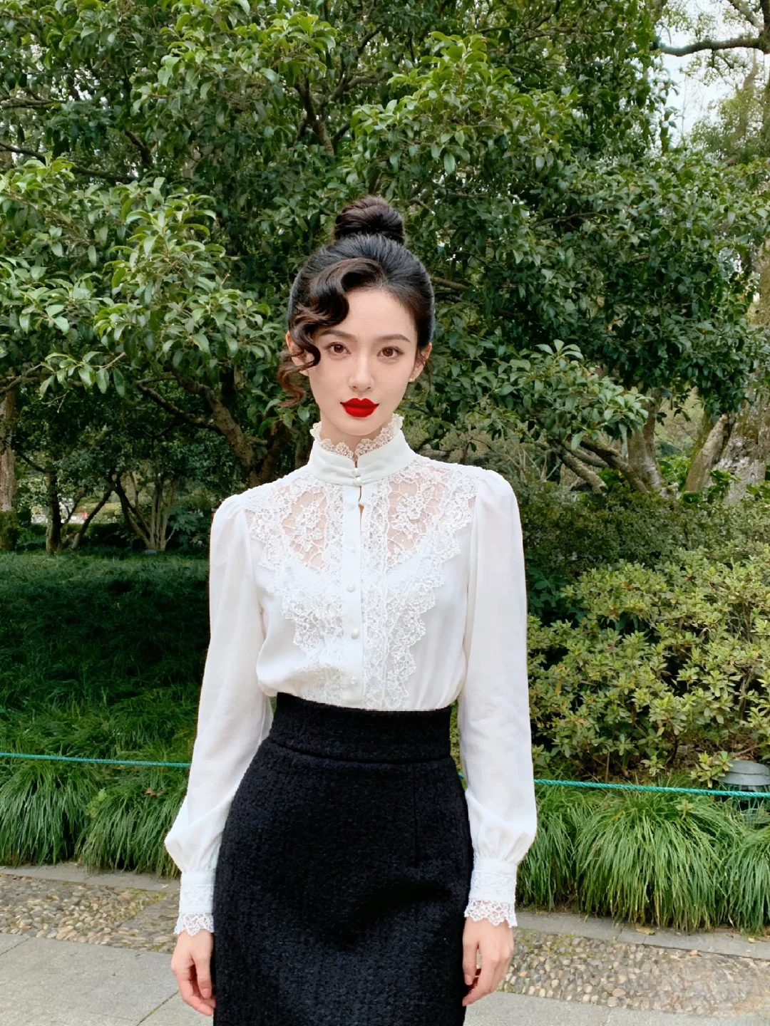 高级感法式复古气质穿搭！