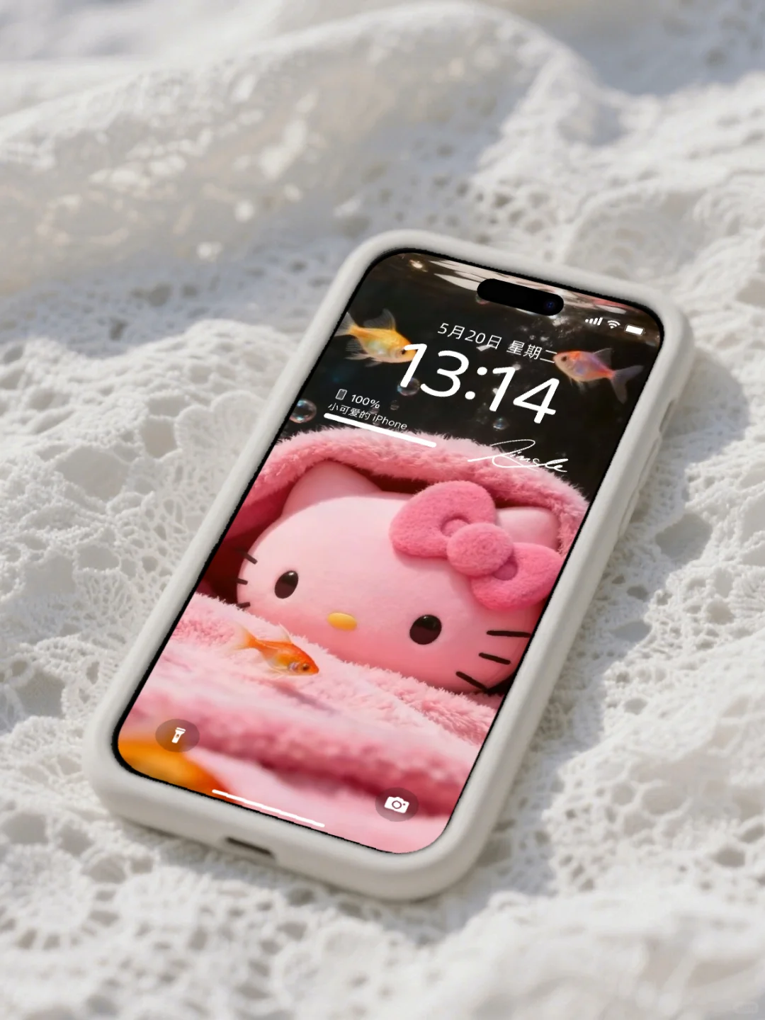 46|HelloKitty治愈壁纸-鱼缸