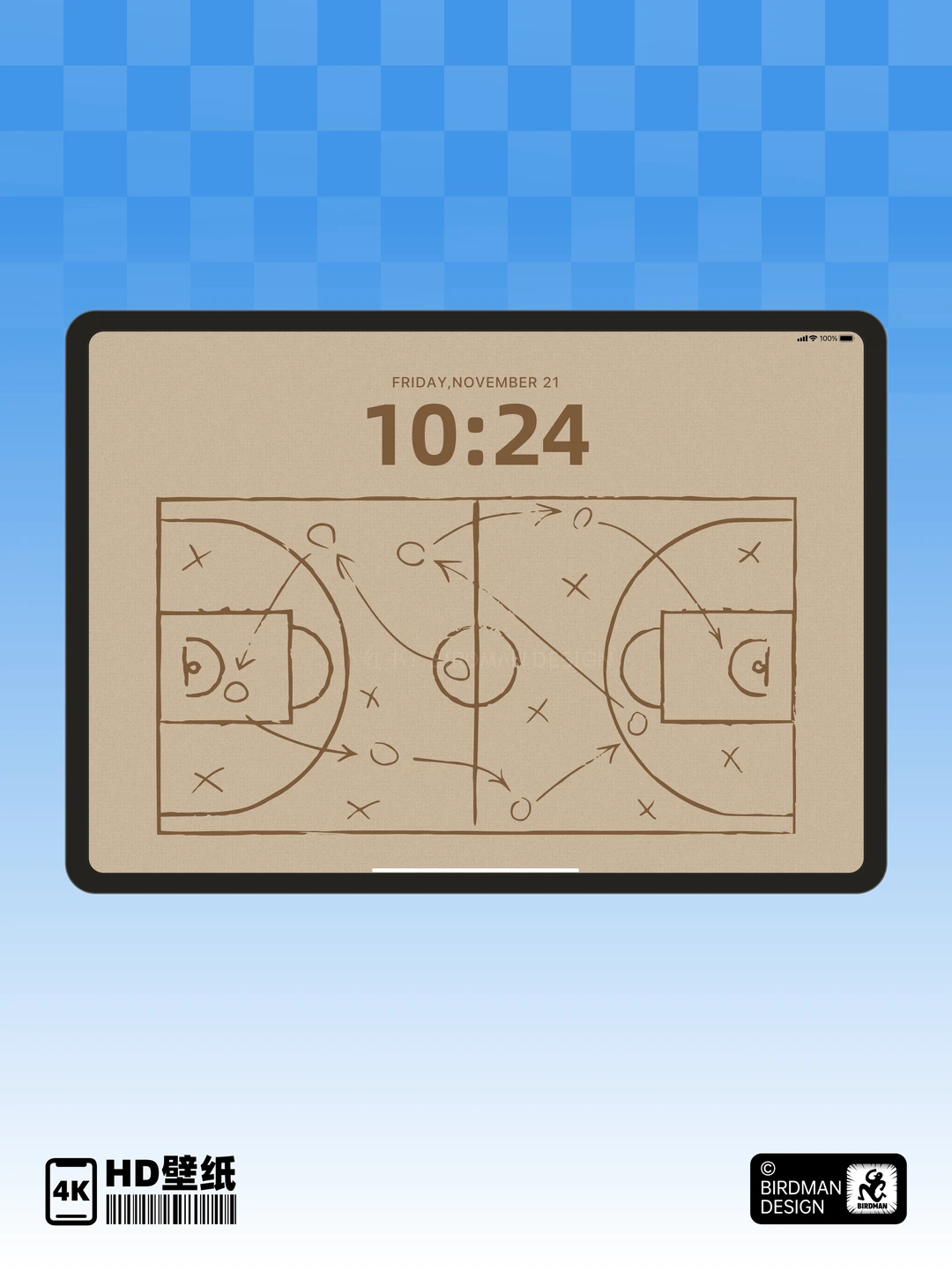 iPad 上的篮球战术板，真的太好看了！