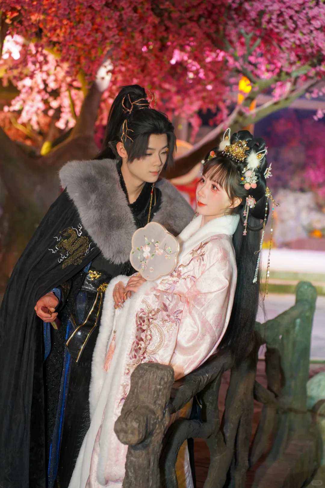 这么甜的汉服情侣你见过吗