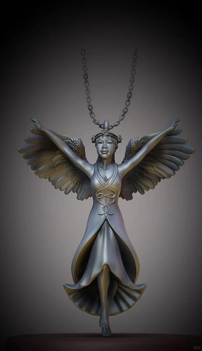 ✨【专属定制：天使与女孩的完美融合】✨