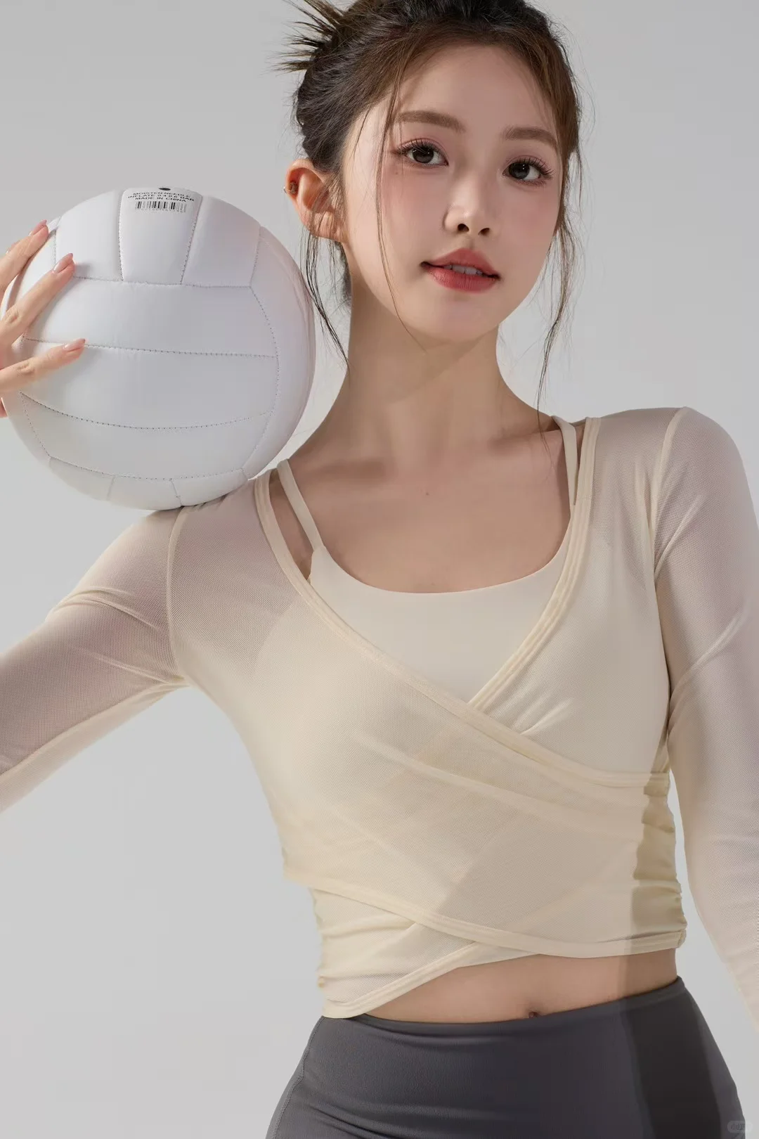 好像ai建模脸/健身瑜伽服吊带背心/模特推荐