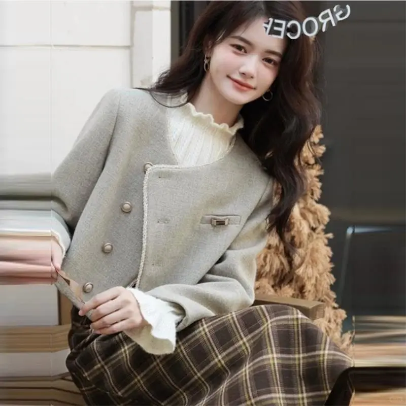 🍂加绒高领蕾丝，氛围感拿捏了