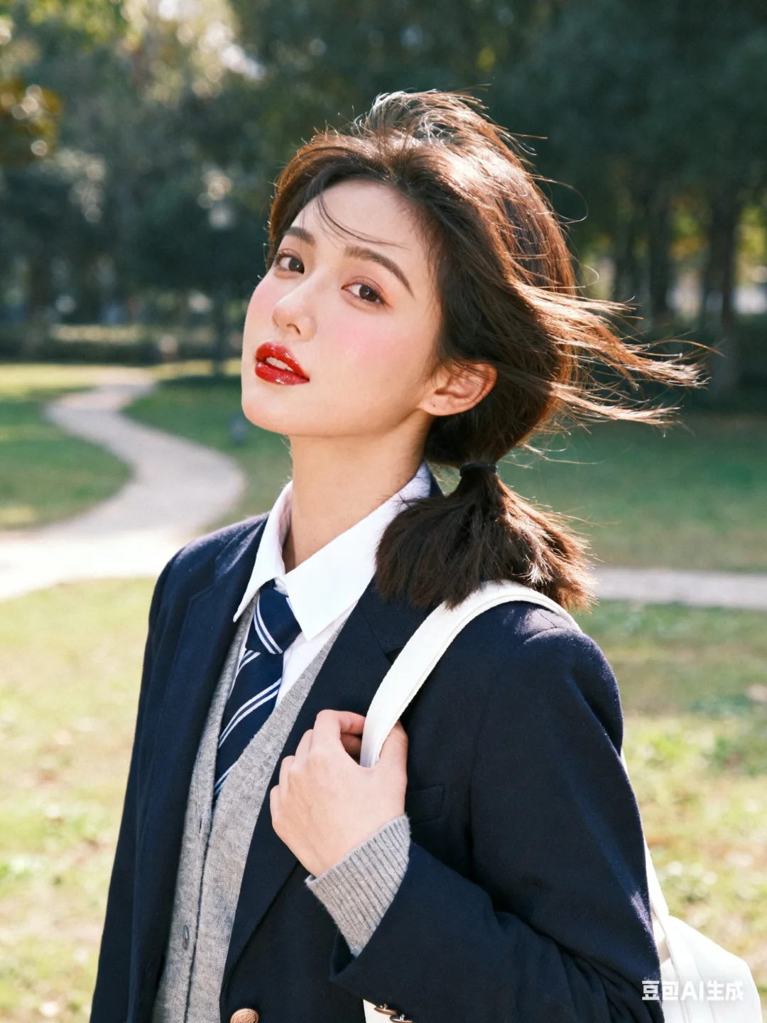 韩系秋日氛围感📷(无成本豆包指令)