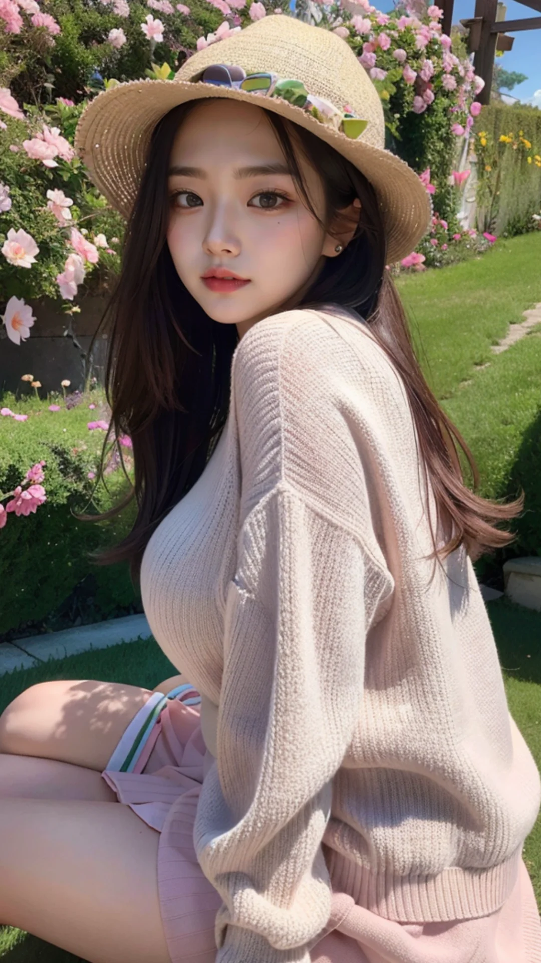 初春，一件毛衣的快乐