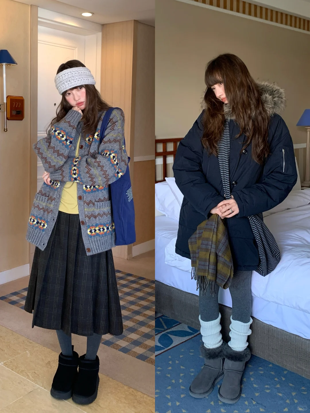 我的冬日复古韩系穿搭合集✖️18