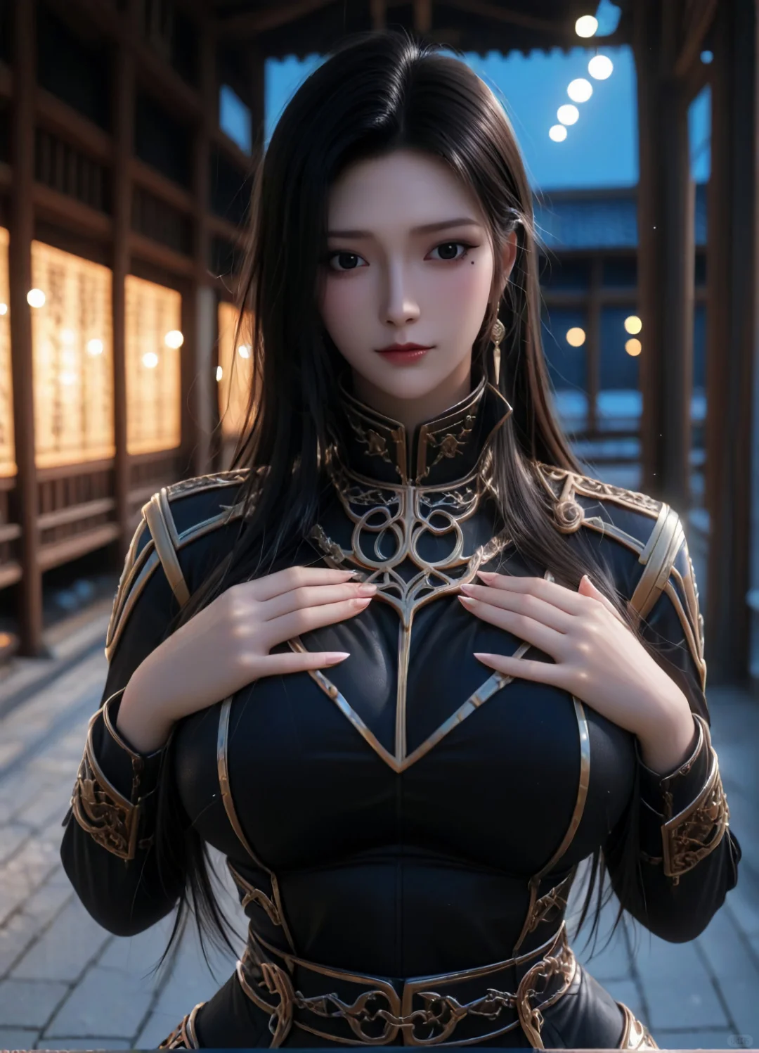 国漫女神《灵笼》镜南