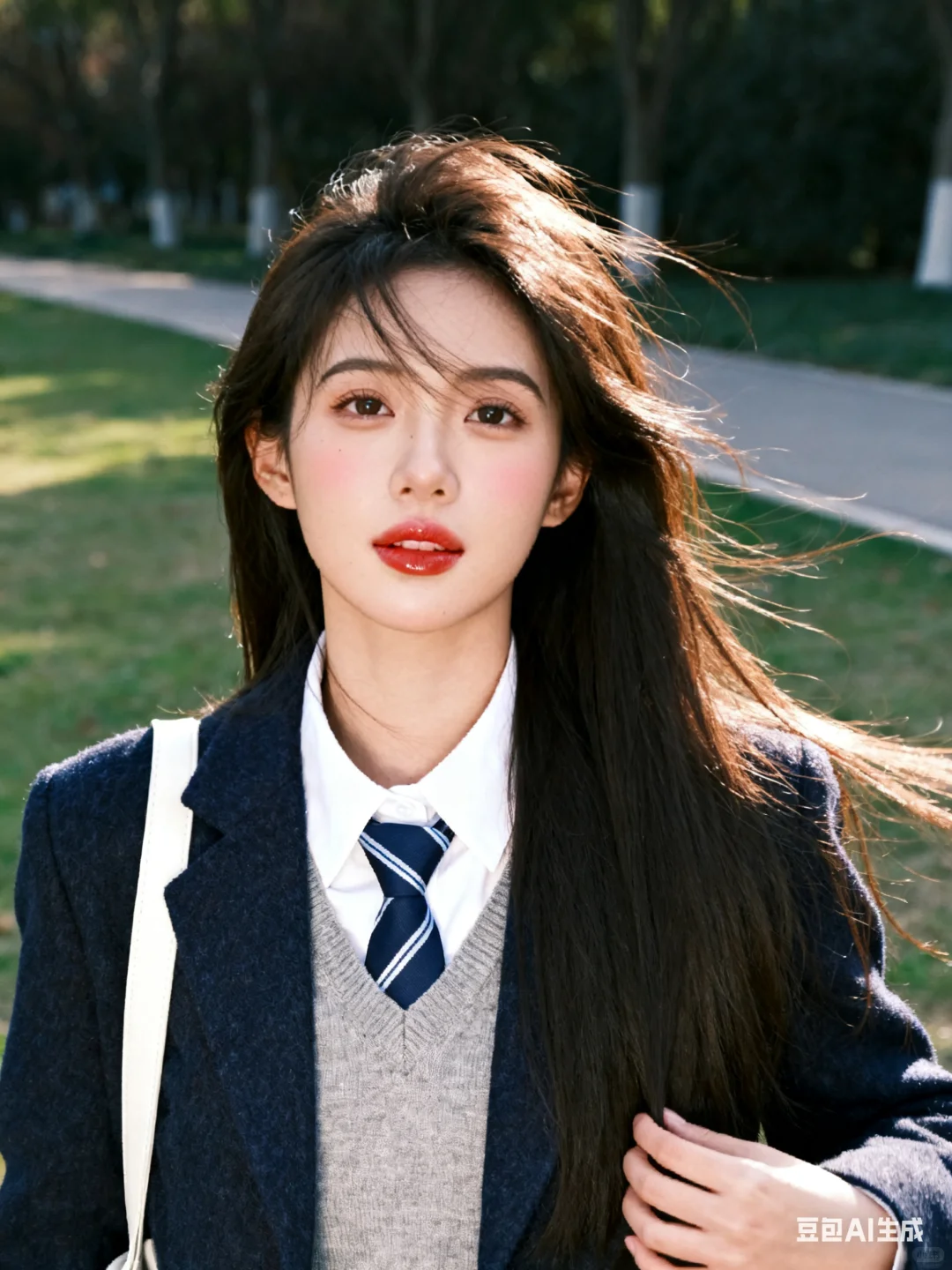 韩系秋日氛围感📷(无成本豆包指令)