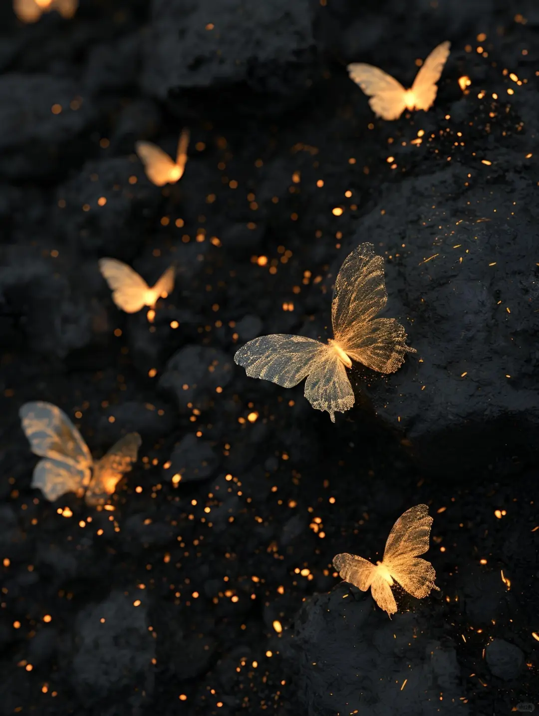 ✨高清壁纸｜背景图 琥珀鎏金