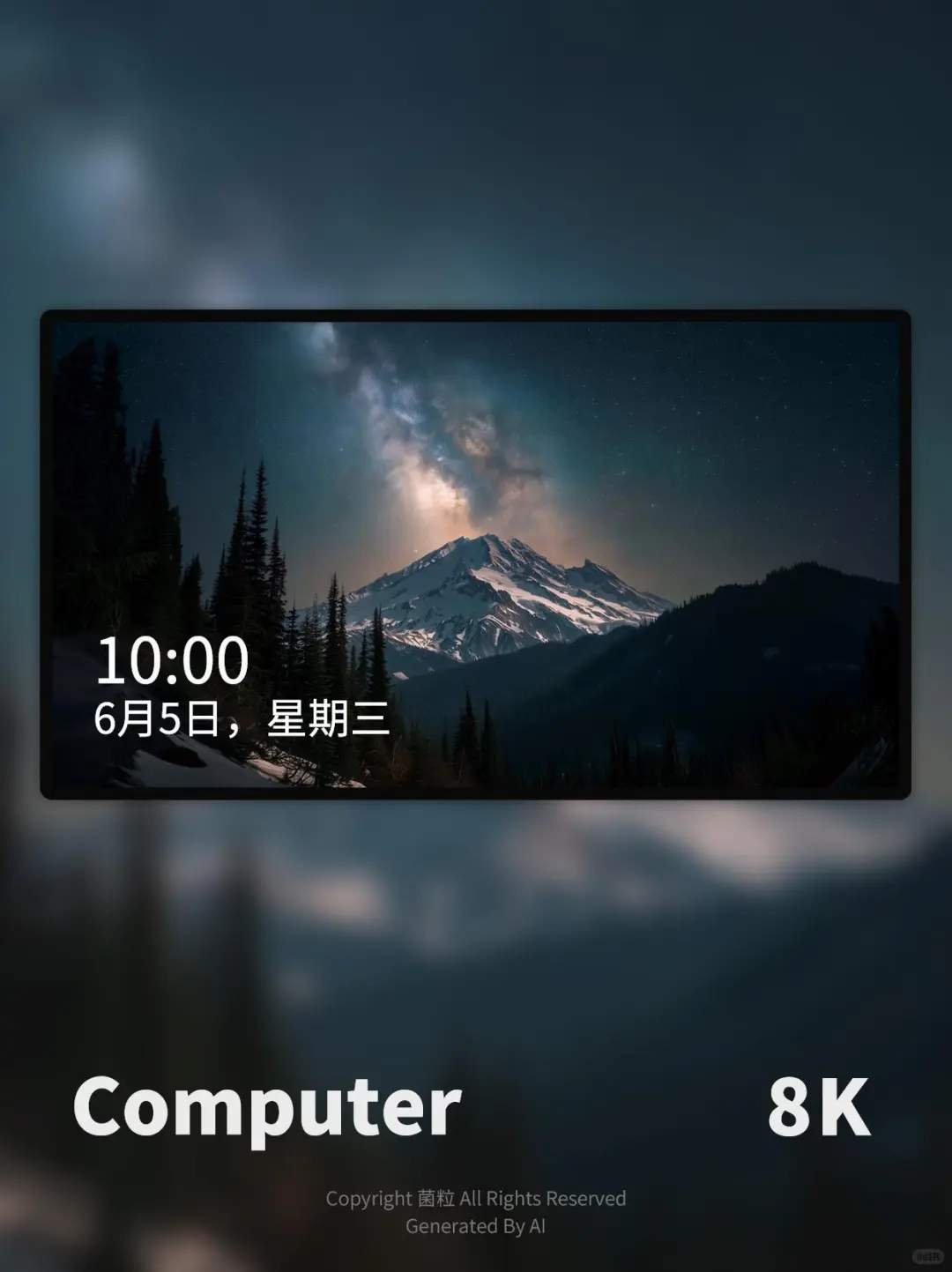高清壁纸 | 星河落峰 0503022