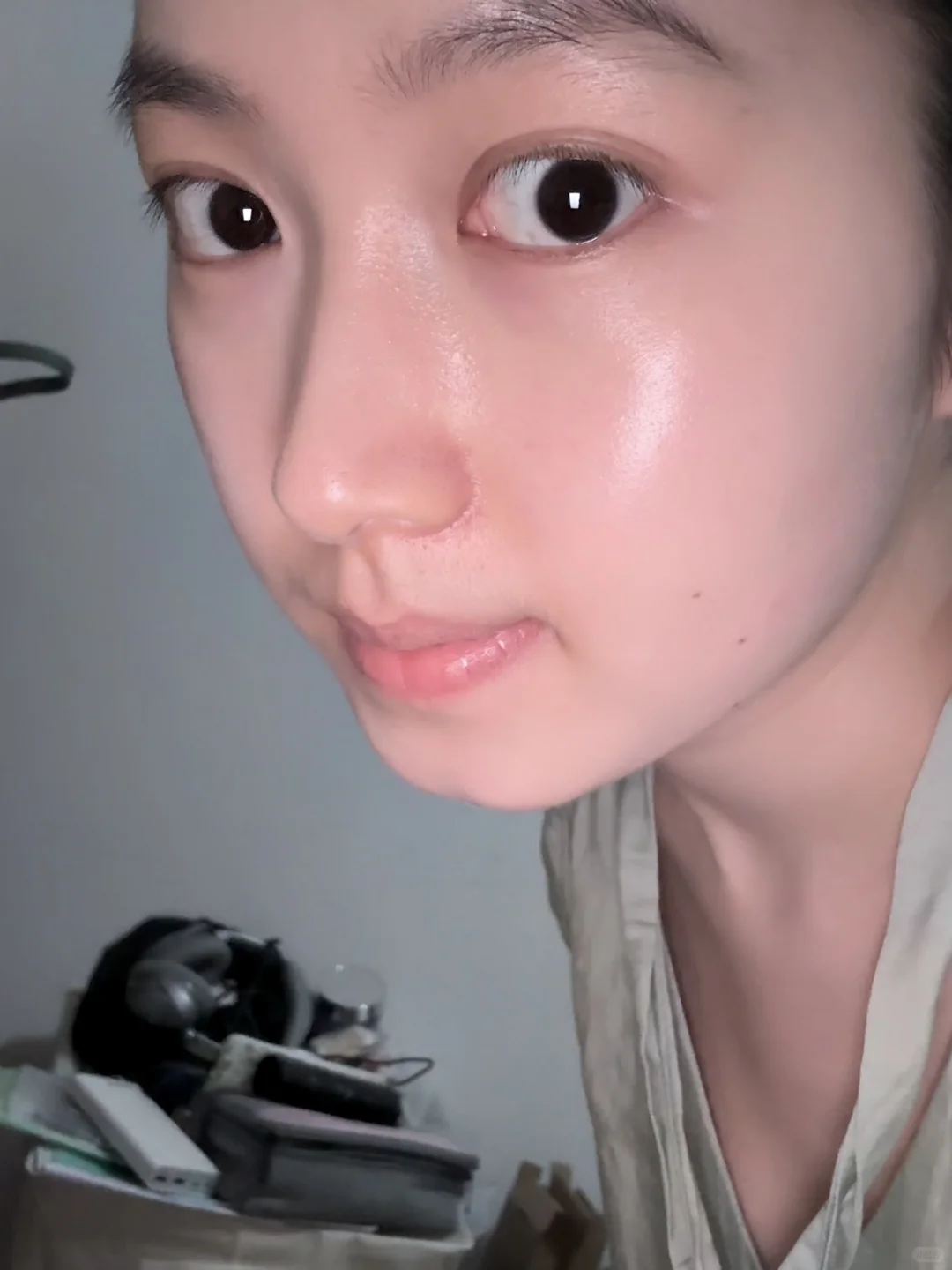 纯素颜的冲击力