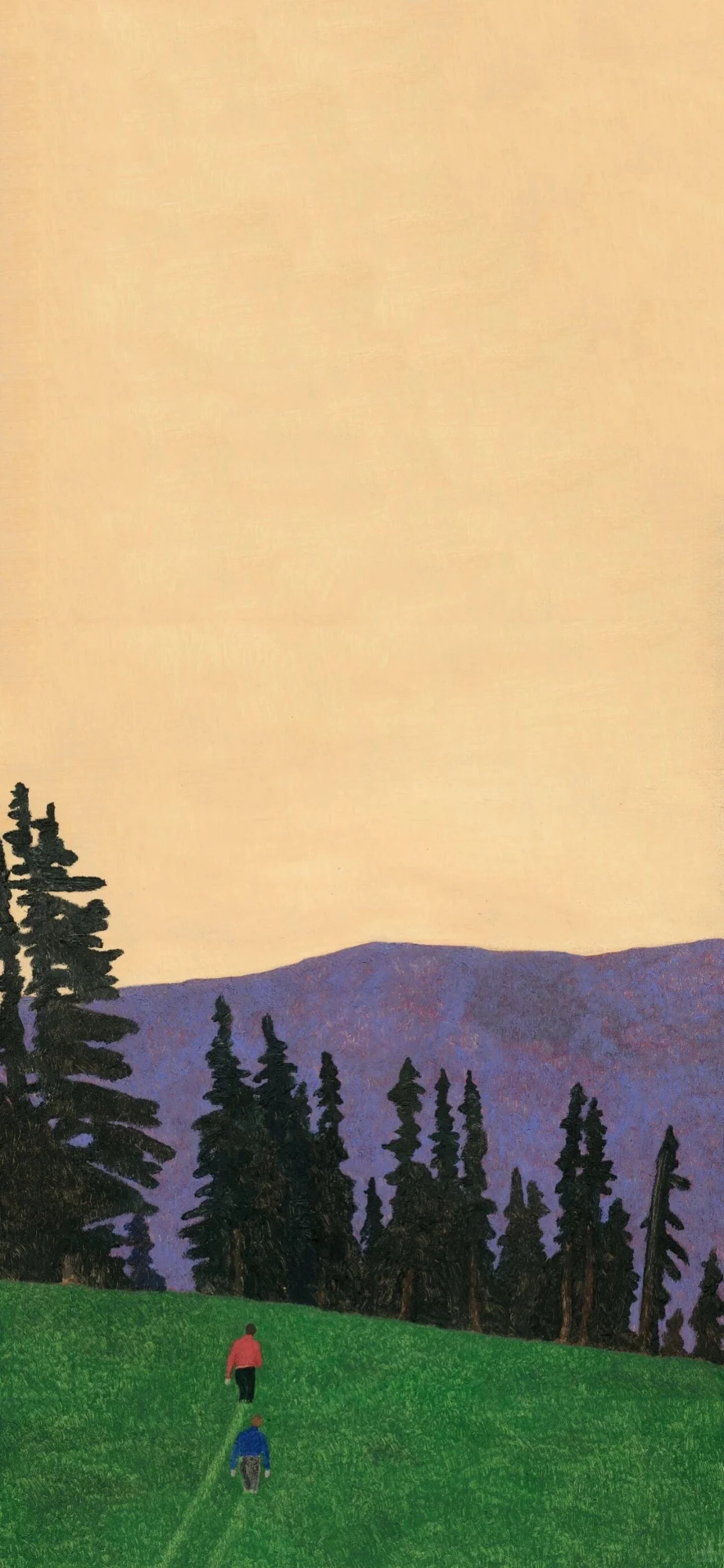 慵懒氛围感的手机壁纸