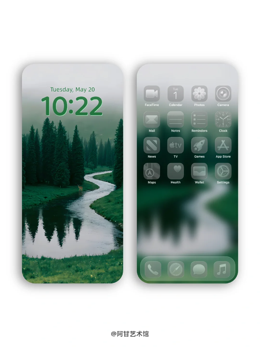 “那你呢？为何如此迷恋绿色🌱”｜壁纸