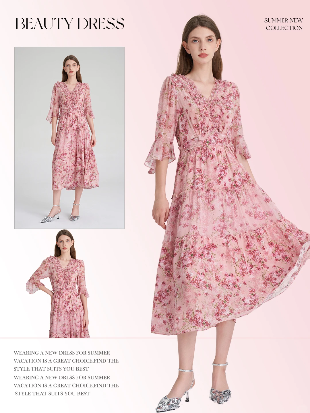 做自己的缪斯💃这是什么法式风情大美女裙