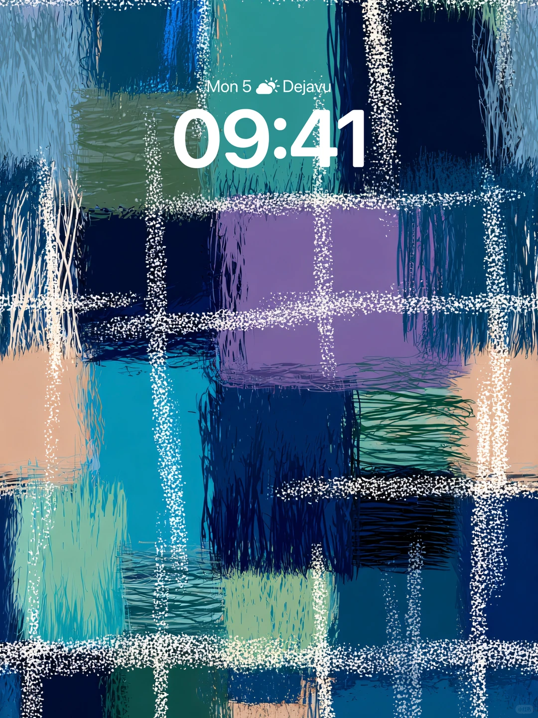 抽象美学，色彩碰撞｜高清壁纸｜1957