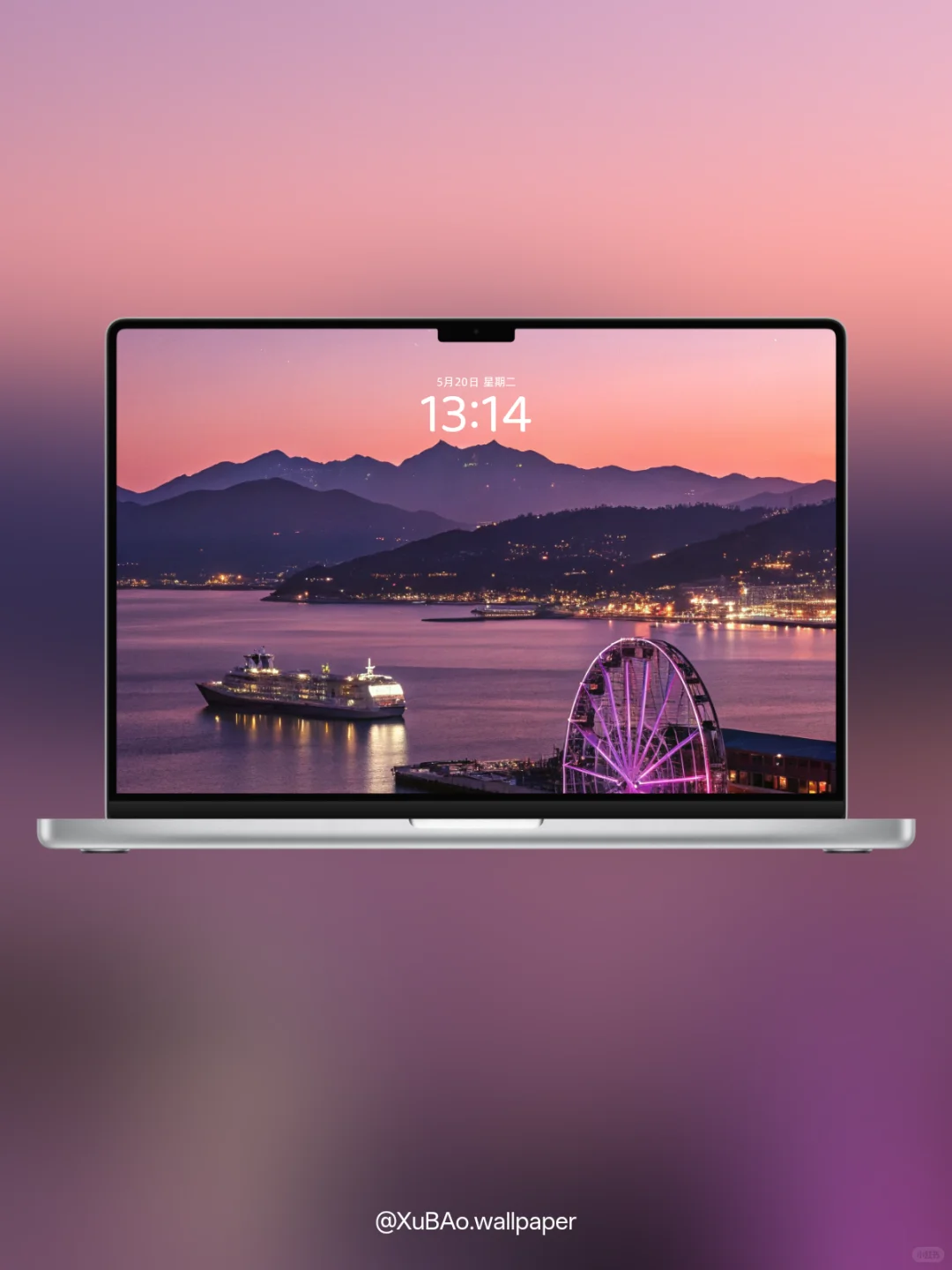 A2545 | 4k壁纸 | 港夜摩天轮