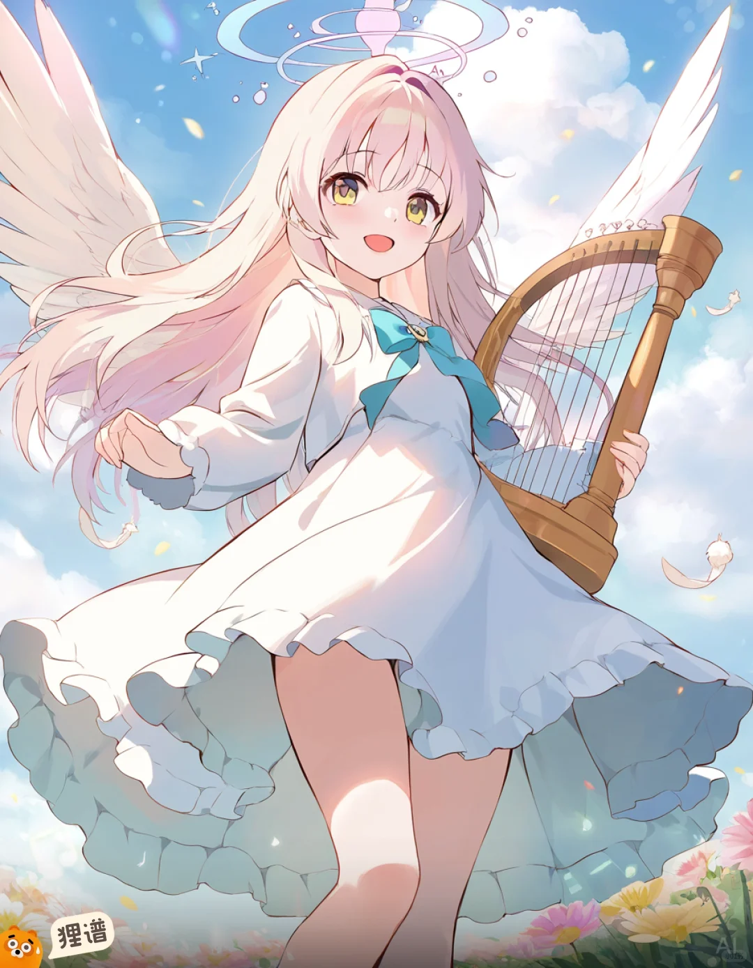 小天使来唱圣歌啦